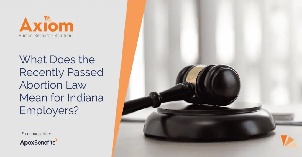 Indiana Senate Bill (SB1) Effective September 15, 2022