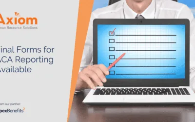 COMPLIANCE ALERT: Final Forms for ACA Reporting Now Available