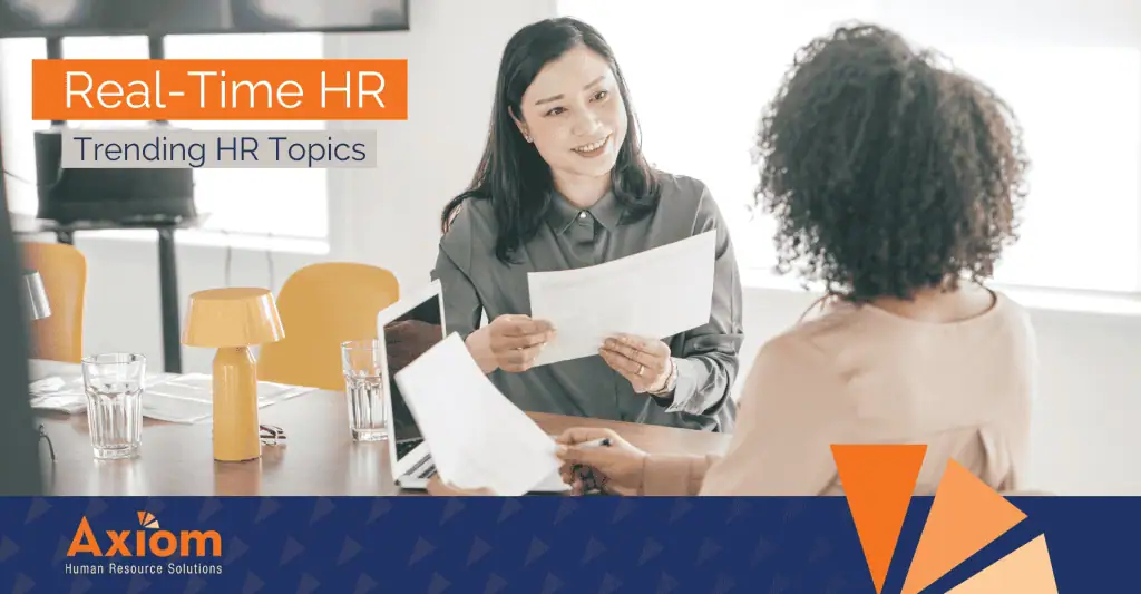 Real Time HR Hiring a Temporary Employee