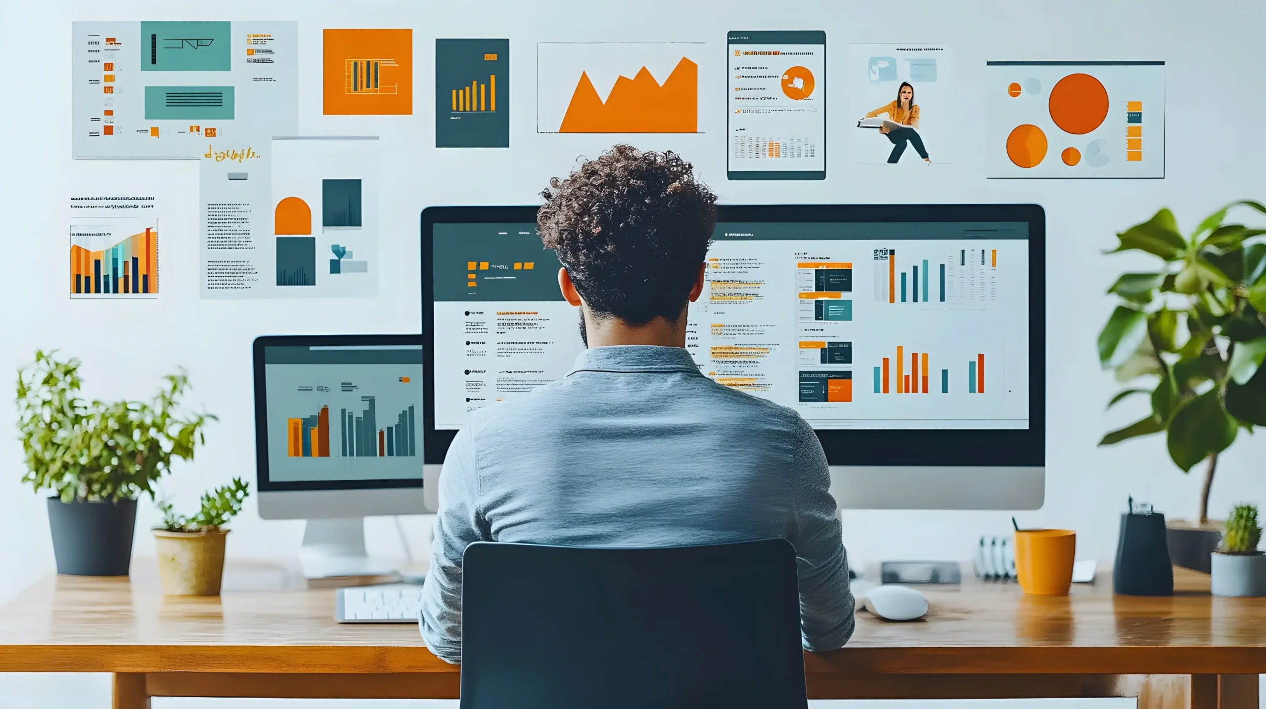 Reviewing time and attendance data. HR professional reviewing time and attendance data and missing evidence of time theft.
