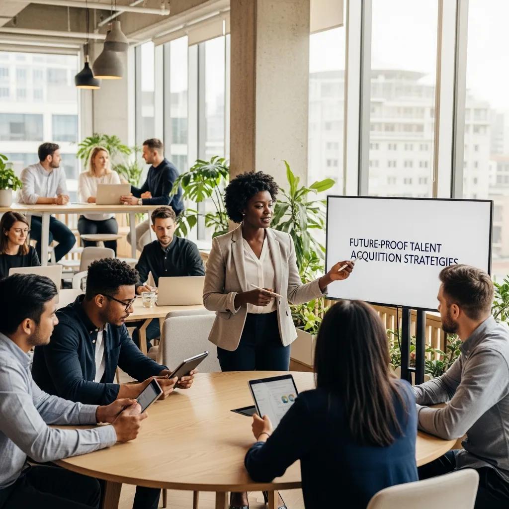 Unlock Talent Acquisition Success With These Best Practices 1 diverse professionals collaborating in a modern office representing effective talent acquisition strategies 1f694675 0063 4152 9328 d28808714fbf