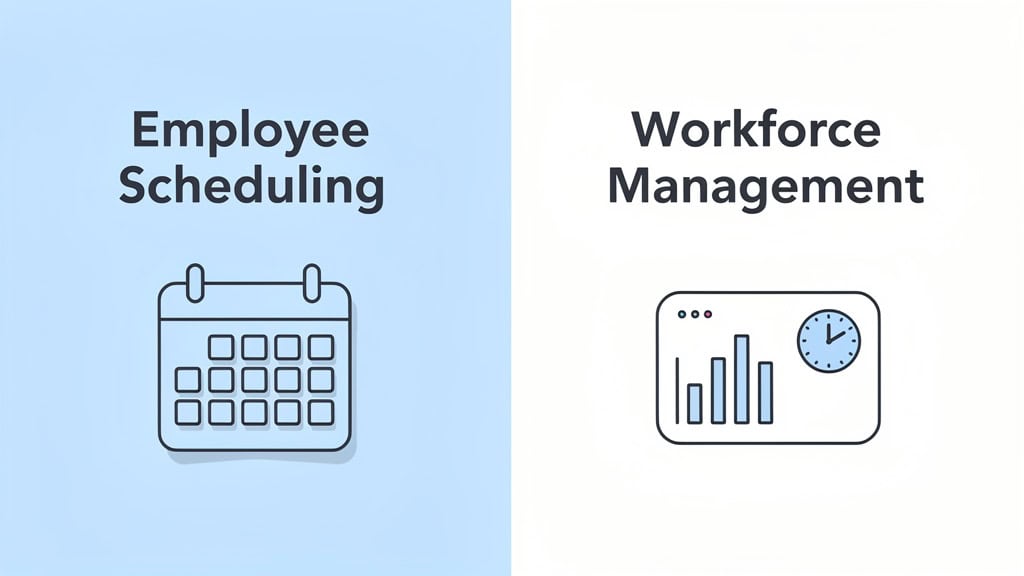 Workforce Management vs Employee Scheduling
