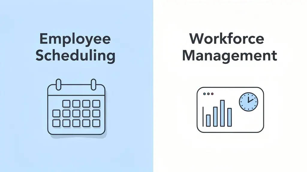 Workforce Management vs Employee Scheduling